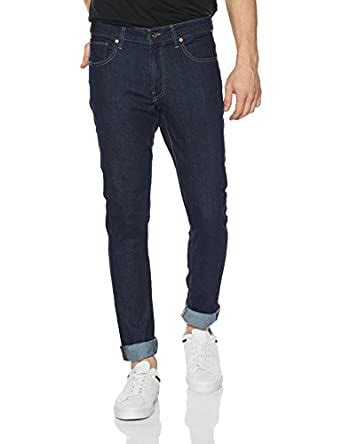 United Colors of Benetton Men's Carrot Jeans (18A4L23R9090I_Blue_28W x ...