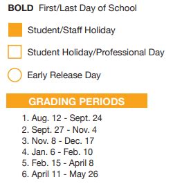 North Crowley High School - School District Instructional Calendar ...