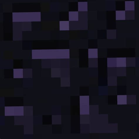 Minecraft Obsidian Block – Pattern Crew