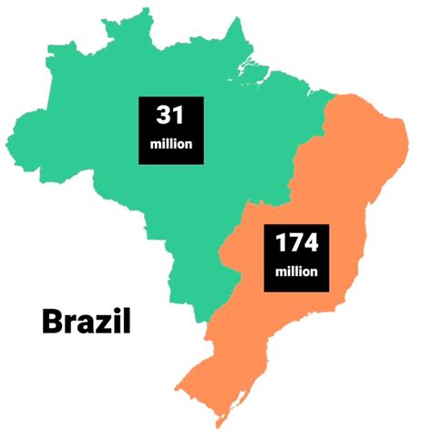 14 Maps Showing Population Concentrations In Various Countries ...