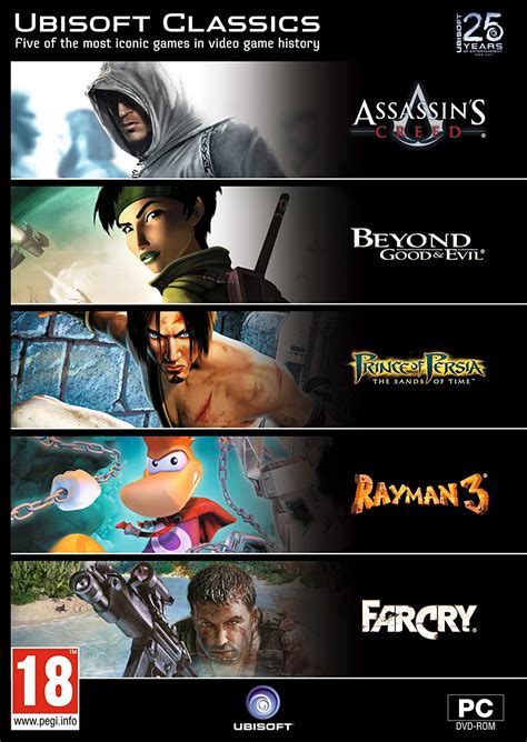 Buy Ubisoft Classics (5 game pack, Including Assassin's Creed) (PC DVD ...