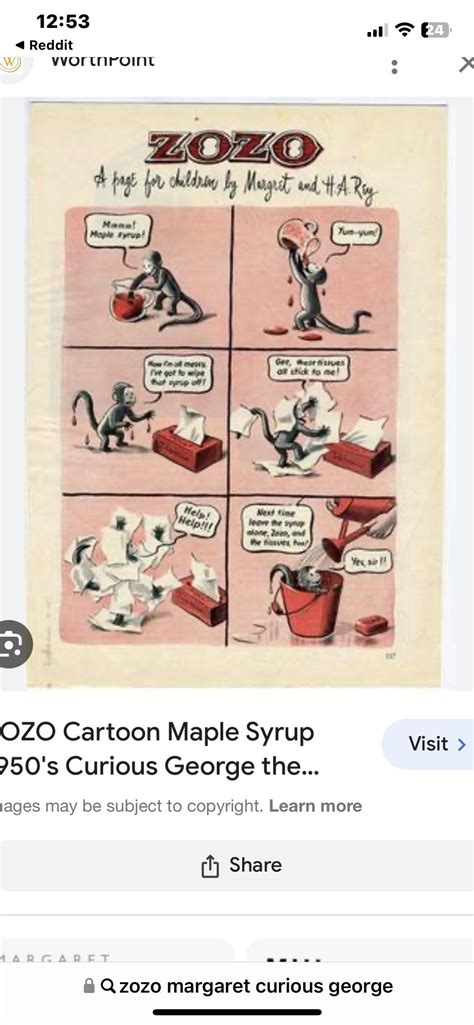 Curious George tail proof found he 100% had a tail : r/Retconned