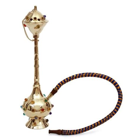 Buy HAPUKA Brass Hookah 2138(H-12 INCH,Gold) Online at Low Prices in ...