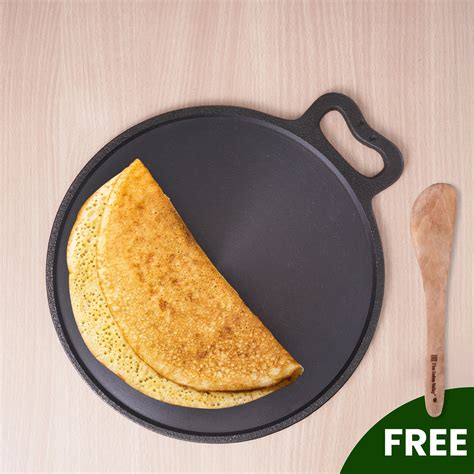 Buy Cast Iron Dosa Tawa with Free Flip Online at Best Prices In India ...