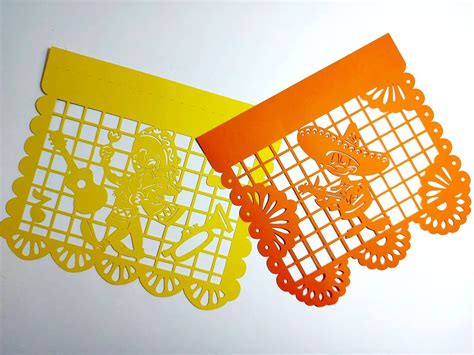 Papel Picado Cricut Template