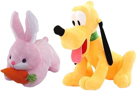 Buy Babique Pluto Dog Stuffed Plush Soft Toy for Kids, 31 cm (Yellow ...