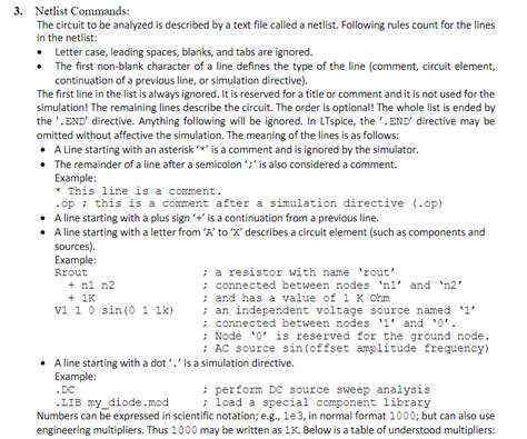 Image result for LTspice Netlist