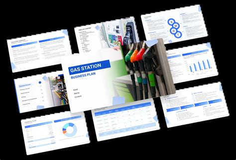 Gas Station Business Plan Template & PDF Example - SHARPSHEETS