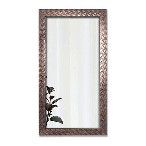 Buy Art Street Textured Design Decorative Wall Mirror, Wall Mount ...