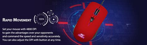 Buy Shop Ant Esports GM100 RGB (Red) at Low Price & EMI Options ...