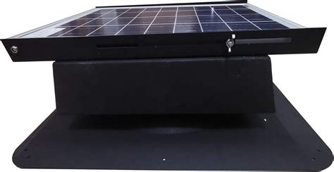 Buy Solar Attic Fan, Exhaust Roof Mounted with 2100RPM Brushless DC ...
