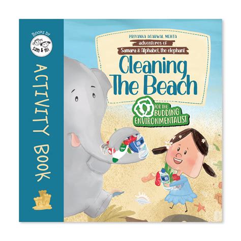 Cleaning the Beach Activity Book: Adventures of Samara and Alphabet, t ...