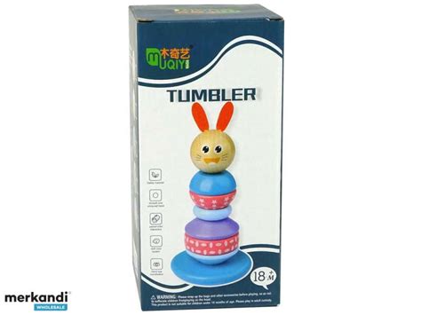 Wooden Educational Pyramid Panda Balancing Tower - Poland, New - The ...