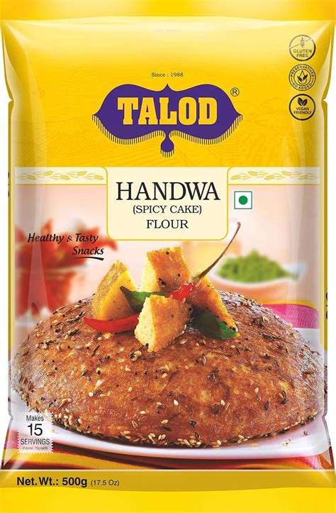 talod Gruh Udhyog Navjivan Kirana Store Handva Mix Flour (500 Gm) Pack ...