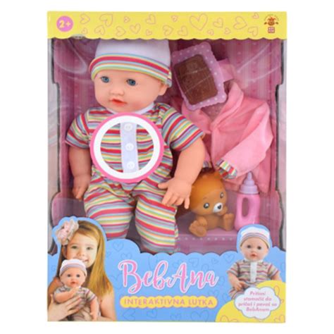 BebAna Bebana Interaktivna lutka beba 34169 | Volim svoj dom