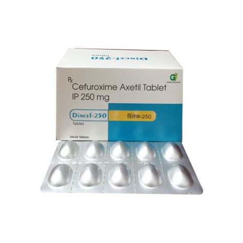 DINCEF-250 Tablets Gadin Biotech