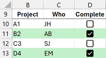 Image result for Excel Form with Checkboxes Numeric Value