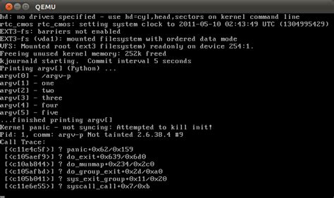 Linux Init 的图像结果