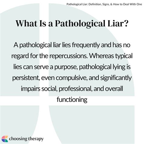 Pathological Liar: Definition, Signs, & How to Deal With One ...