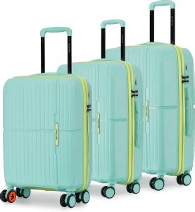 NASHER MILES Springfield HardSide Polypropylene Setof3 Cool Mint ...