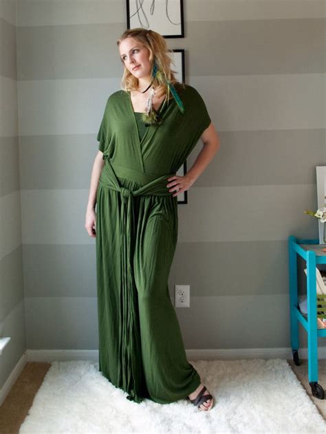 Image result for Infinity Wrap Dress Tutorial