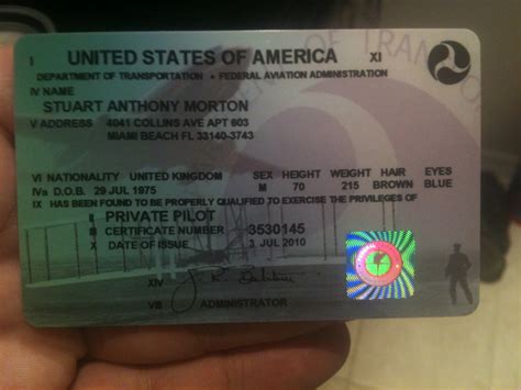 Image result for Student Pilot License