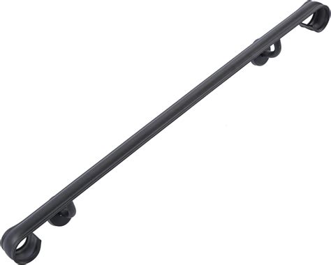 Buy Wall Handrail Wrought Iron Stair Handrail Wall Mount Handrail Fit 3 ...