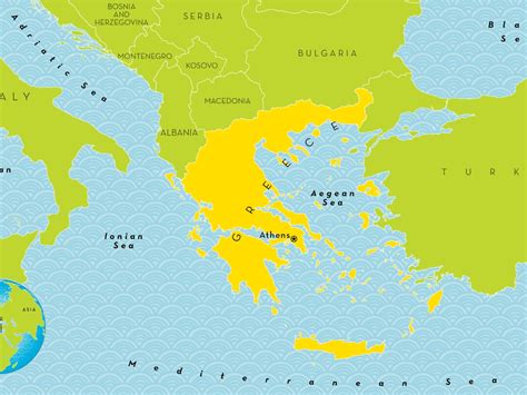 Physical Map Of Minoans