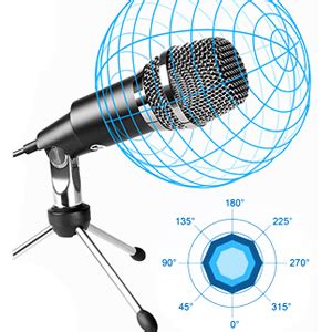 Fifine K668 USB Microphone, Plug and Play Home Studio USB Condenser ...
