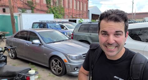 YouTuber Gambles on a Sight Unseen Mercedes-AMG C63 With Engine Issues ...