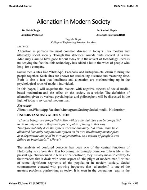 Alienation in Society 的图像结果