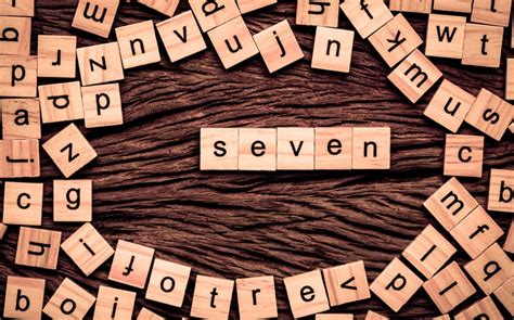 Write Better with 38 Words That Rhyme with Seven