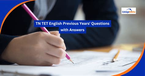 TN TET English Previous Years' Questions with Answers | CollegeDekho
