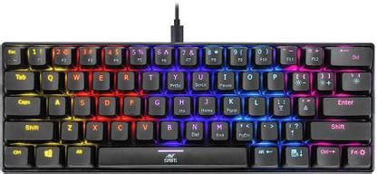 Ant Esports MK1200 Mini Wired USB Tenkeyless Gaming Keyboard Compatible ...