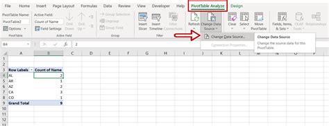 Image result for Dynamic Range for PivotTable