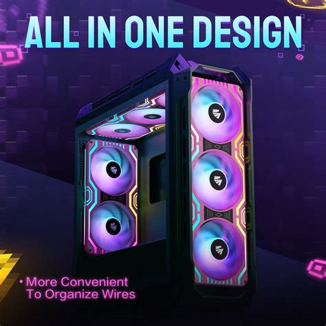 Asiahorse ARGB 360mm Pwm Chassis Fans Use in Pc Case,Computer Cooling ...