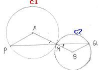 Radii of same circle