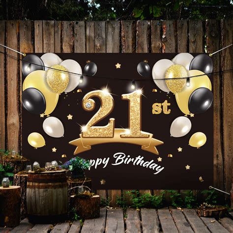 21st Birthday Decoration Ideas For Guys