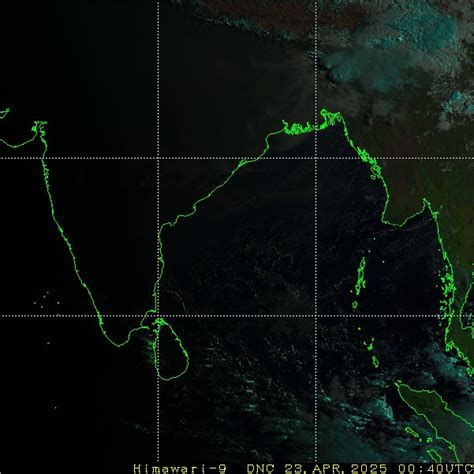 himawari Weather: Latest Satellite Images And Maps Of India