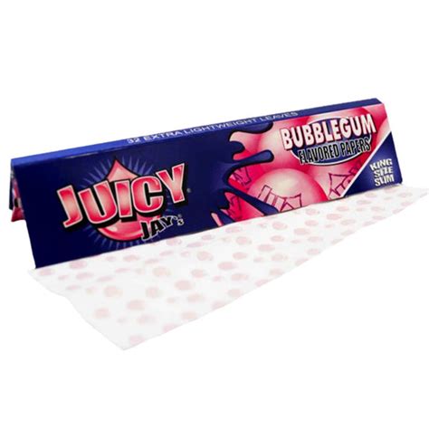 Juicy Jay Bubble Gum Rolling Papers King Size | Buy Online India ...