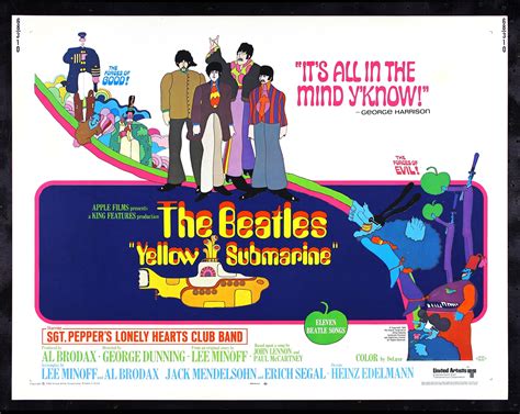 The animated mind-trip Yellow Submarine (1968) | Yellow submarine, The ...