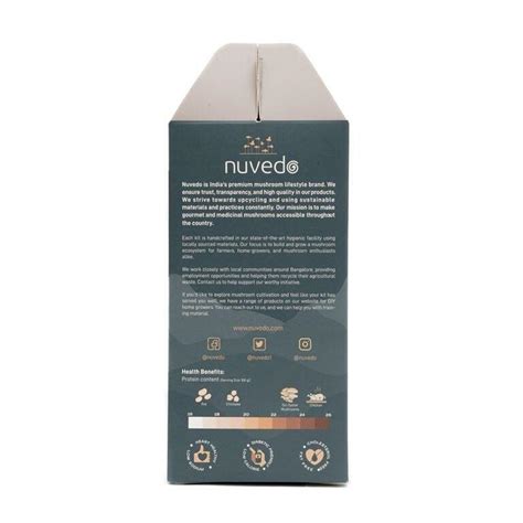 Nuvedo High-Protein Oyster Mushroom Growing Kit | CBD Store India