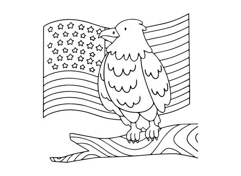 Free Printable American Flag Coloring Pages for Fun! - Printables for ...