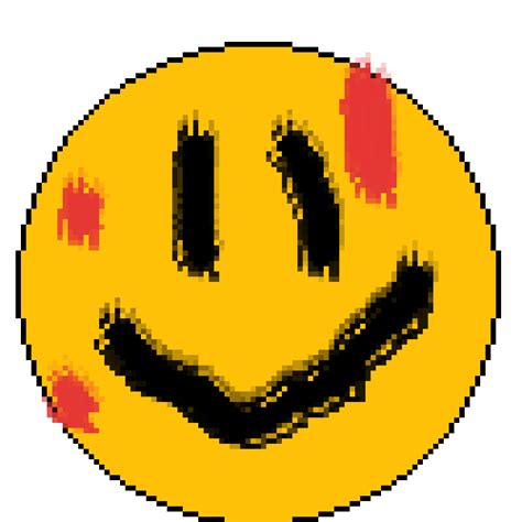 Watchmen Smiley Face Pin