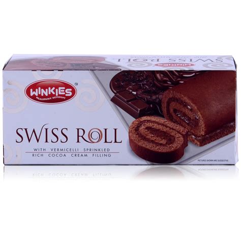 Winkies Swiss Roll - Chocolate, 185g Pack : Amazon.in: Grocery ...