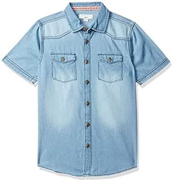 Pantaloons Junior Boy's Plain Regular fit Shirt (110054855_Light Blue 9 ...