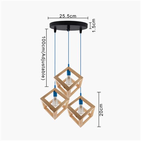 Buy HOMESAKE Wooden Cluster Ceiling Lamp from Homesake at just INR 5198.0