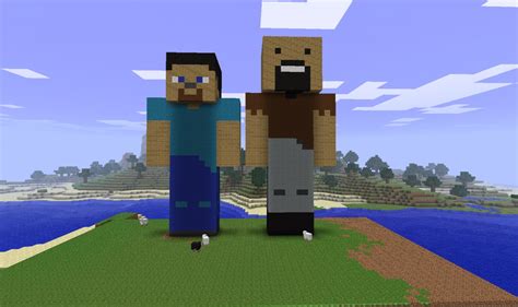 Image result for Minecraft Player Statue