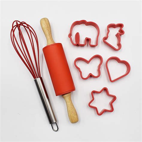 现货供应 儿童烘焙工具 动物DIY饼干烘焙模具 七件套儿童烘焙套装-阿里巴巴