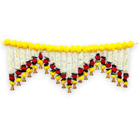 40 inch Marigold Toran for Door | Artificial Genda Flower Bandarwal De ...